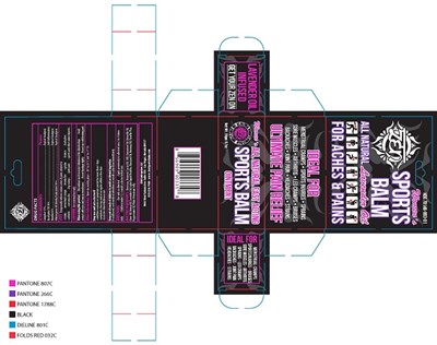 Label (Womens Sports Balm Label)